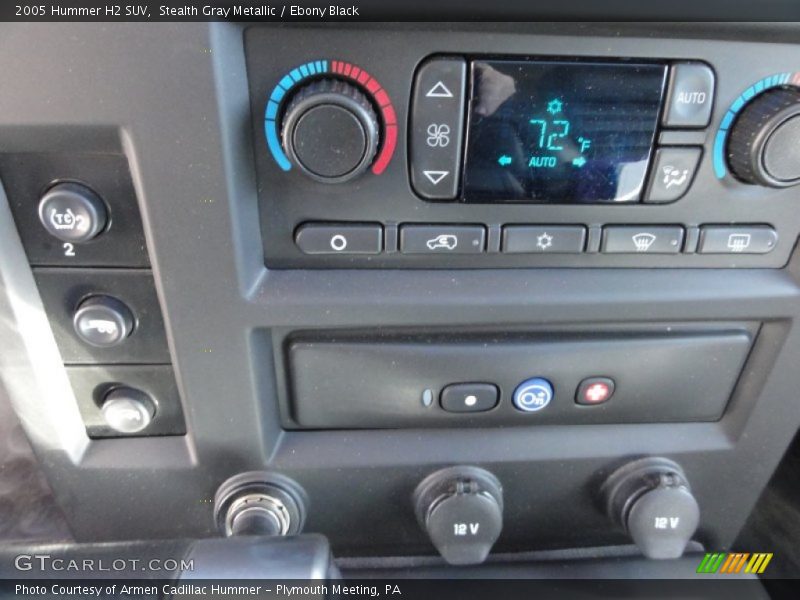 Stealth Gray Metallic / Ebony Black 2005 Hummer H2 SUV