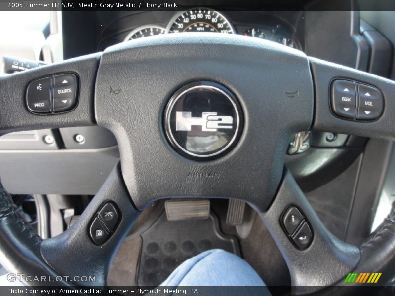 Stealth Gray Metallic / Ebony Black 2005 Hummer H2 SUV