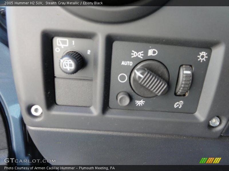 Stealth Gray Metallic / Ebony Black 2005 Hummer H2 SUV