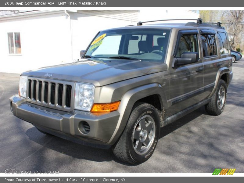 Light Khaki Metallic / Khaki 2006 Jeep Commander 4x4