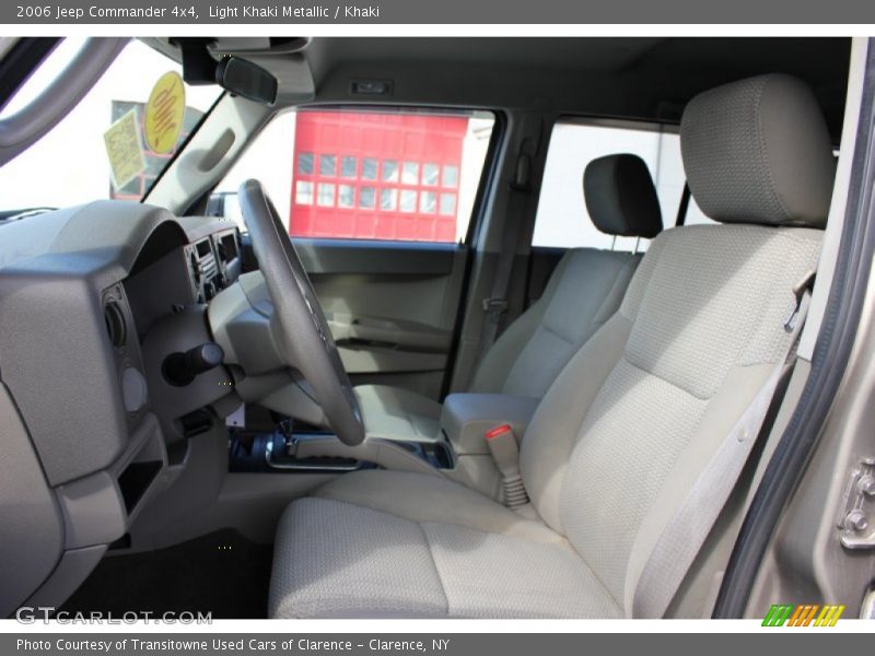 Light Khaki Metallic / Khaki 2006 Jeep Commander 4x4
