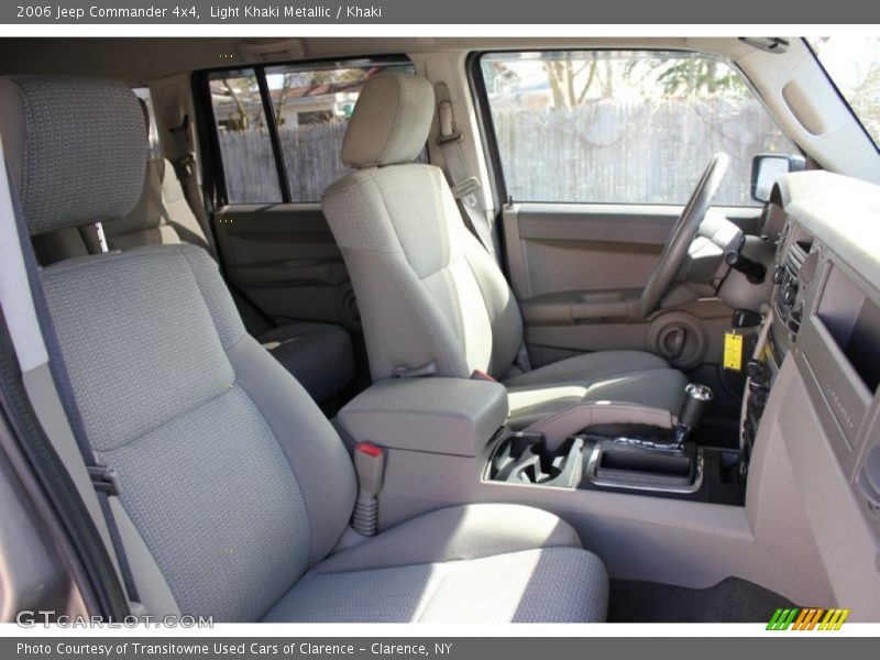 Light Khaki Metallic / Khaki 2006 Jeep Commander 4x4