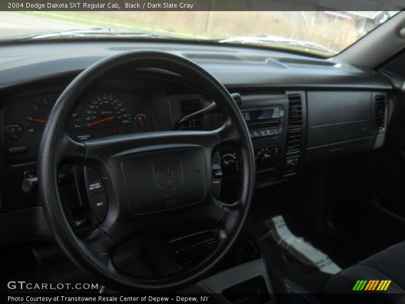 Black / Dark Slate Gray 2004 Dodge Dakota SXT Regular Cab