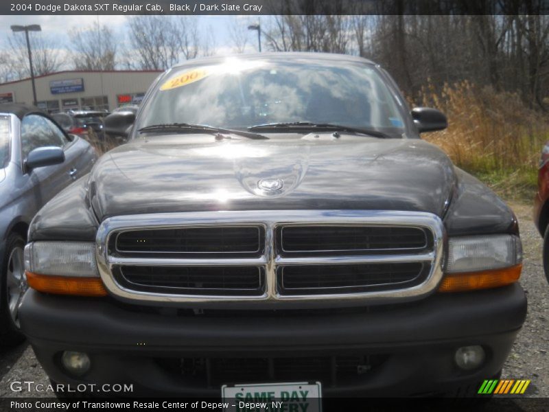 Black / Dark Slate Gray 2004 Dodge Dakota SXT Regular Cab