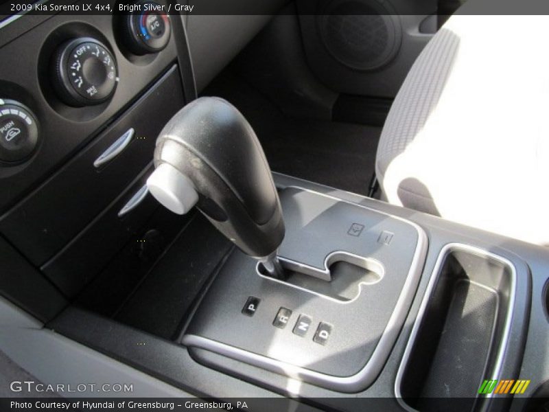 Bright Silver / Gray 2009 Kia Sorento LX 4x4