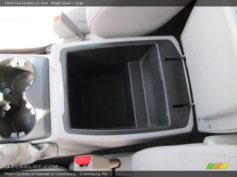 Bright Silver / Gray 2009 Kia Sorento LX 4x4