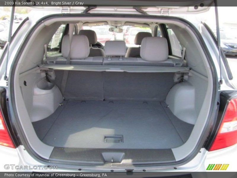 Bright Silver / Gray 2009 Kia Sorento LX 4x4
