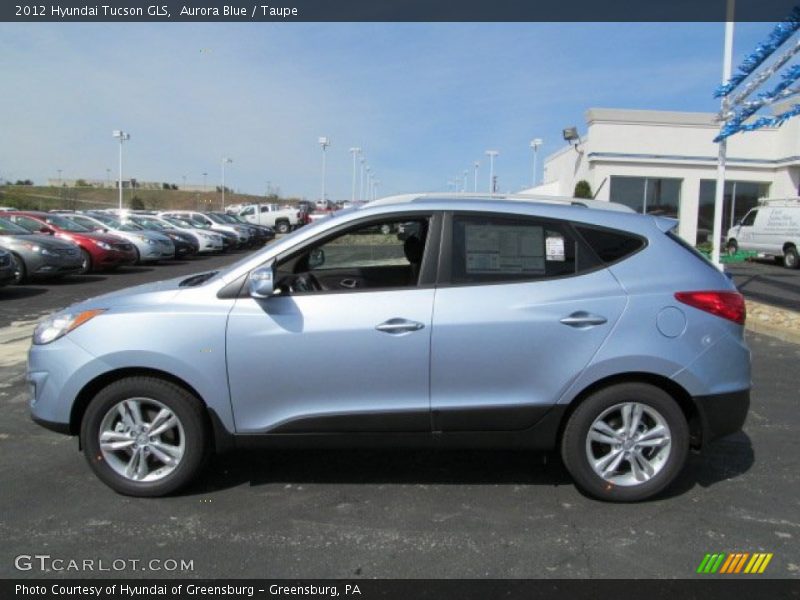  2012 Tucson GLS Aurora Blue