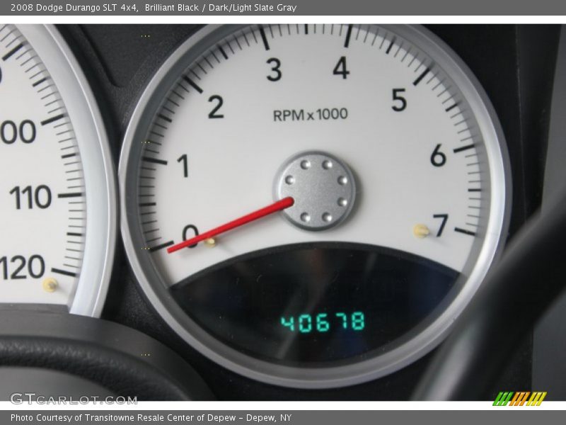 Brilliant Black / Dark/Light Slate Gray 2008 Dodge Durango SLT 4x4