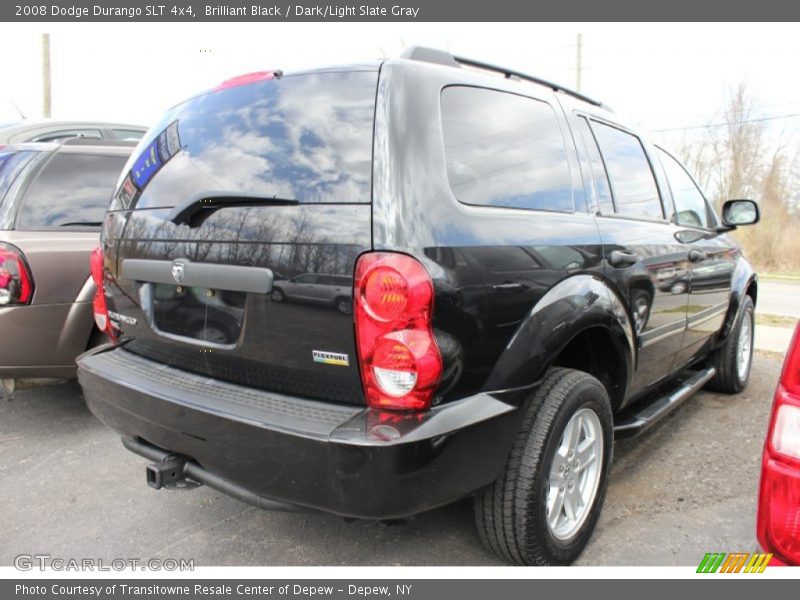 Brilliant Black / Dark/Light Slate Gray 2008 Dodge Durango SLT 4x4