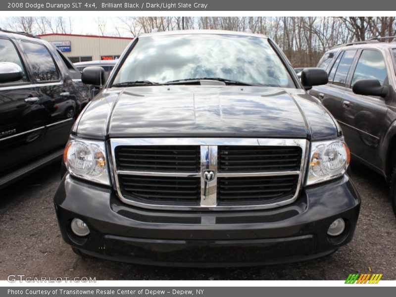 Brilliant Black / Dark/Light Slate Gray 2008 Dodge Durango SLT 4x4