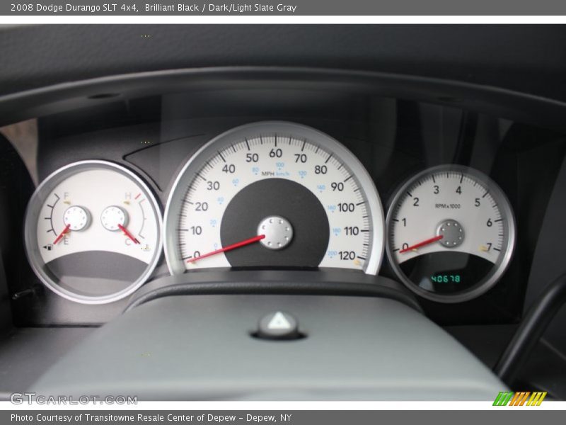 Brilliant Black / Dark/Light Slate Gray 2008 Dodge Durango SLT 4x4