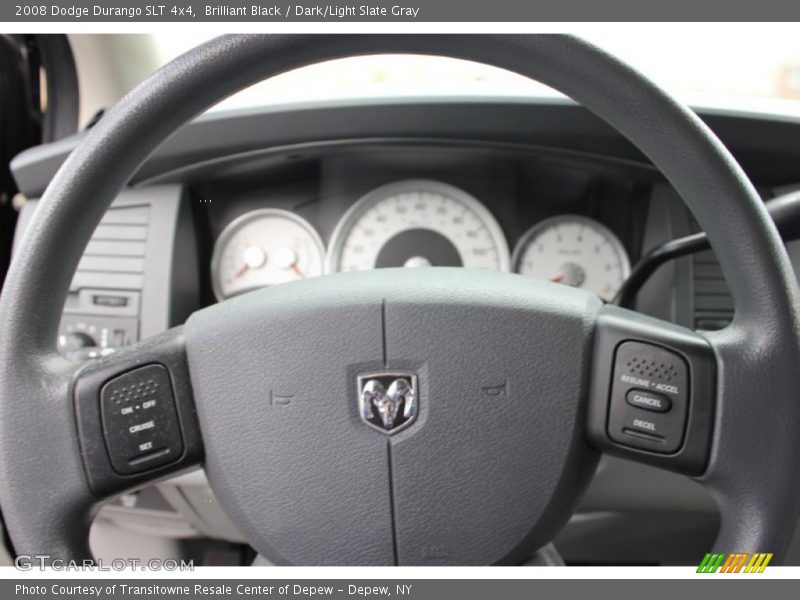 Brilliant Black / Dark/Light Slate Gray 2008 Dodge Durango SLT 4x4