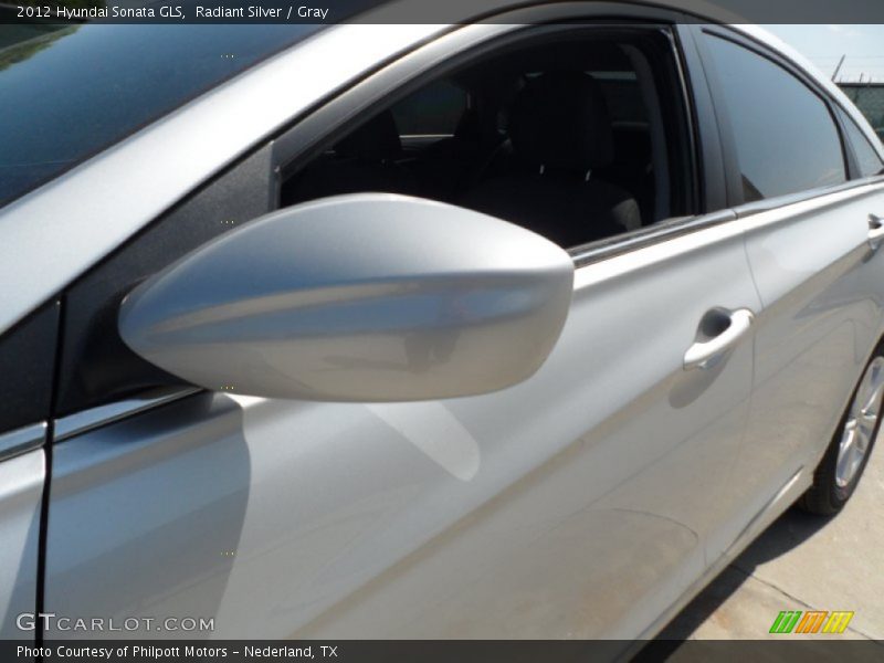 Radiant Silver / Gray 2012 Hyundai Sonata GLS