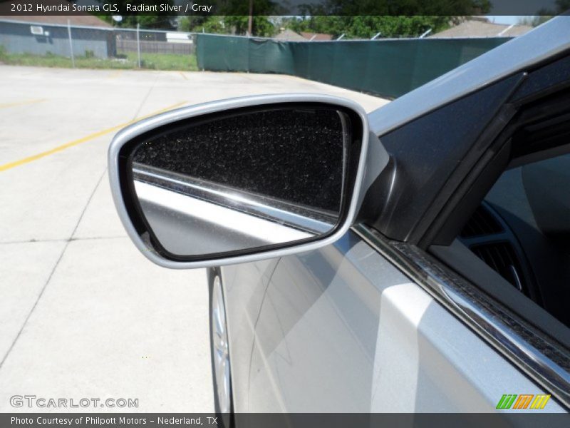 Radiant Silver / Gray 2012 Hyundai Sonata GLS