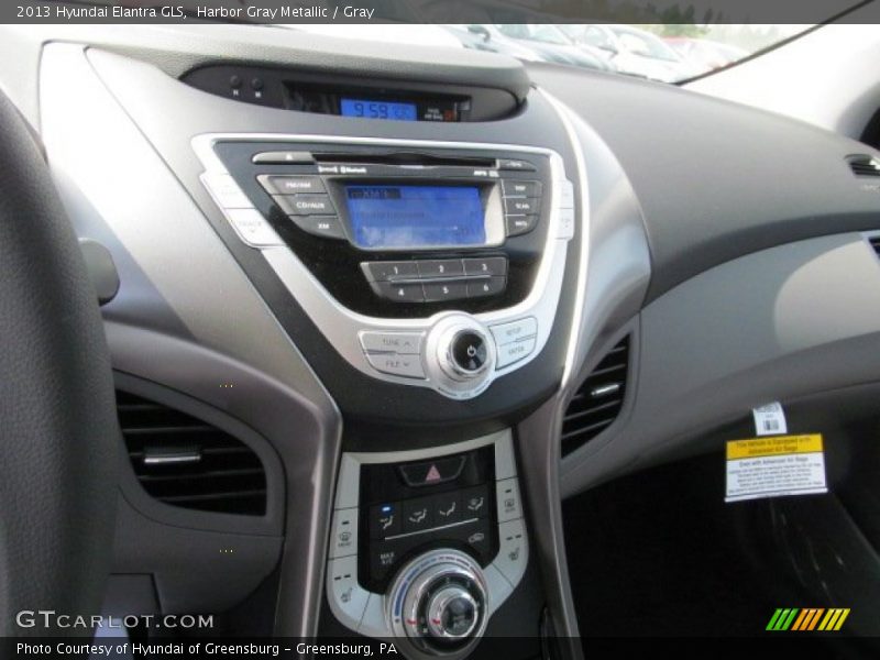 Controls of 2013 Elantra GLS