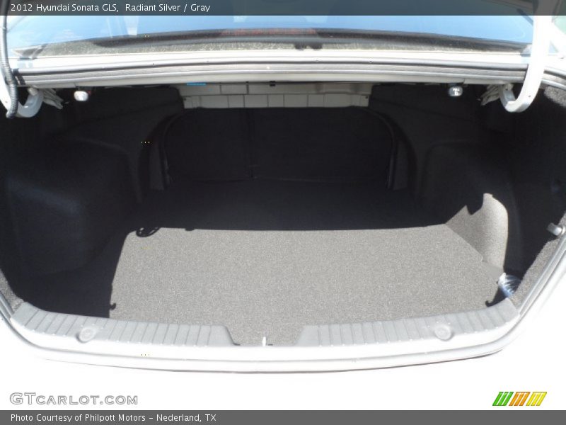 Radiant Silver / Gray 2012 Hyundai Sonata GLS