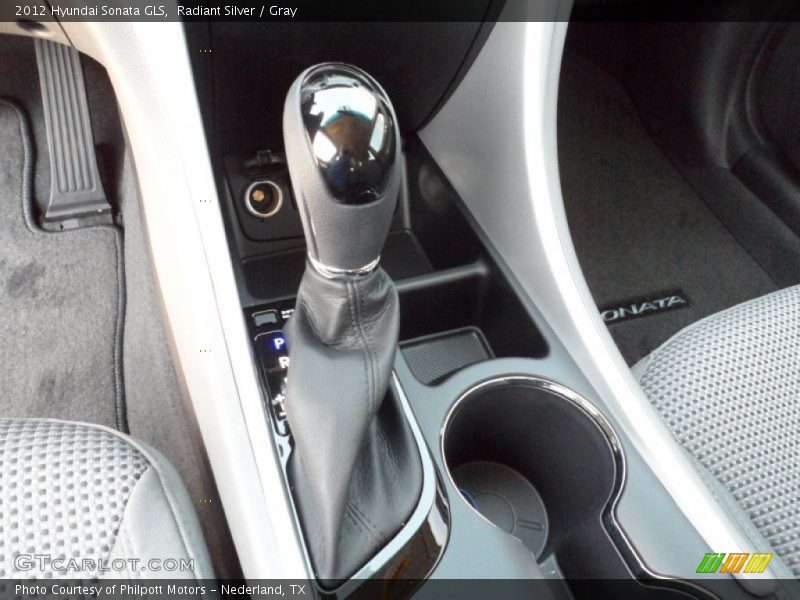 Radiant Silver / Gray 2012 Hyundai Sonata GLS