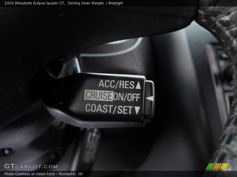 Sterling Silver Metallic / Midnight 2003 Mitsubishi Eclipse Spyder GT