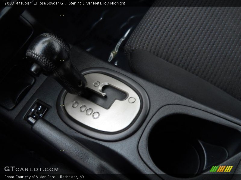 Sterling Silver Metallic / Midnight 2003 Mitsubishi Eclipse Spyder GT