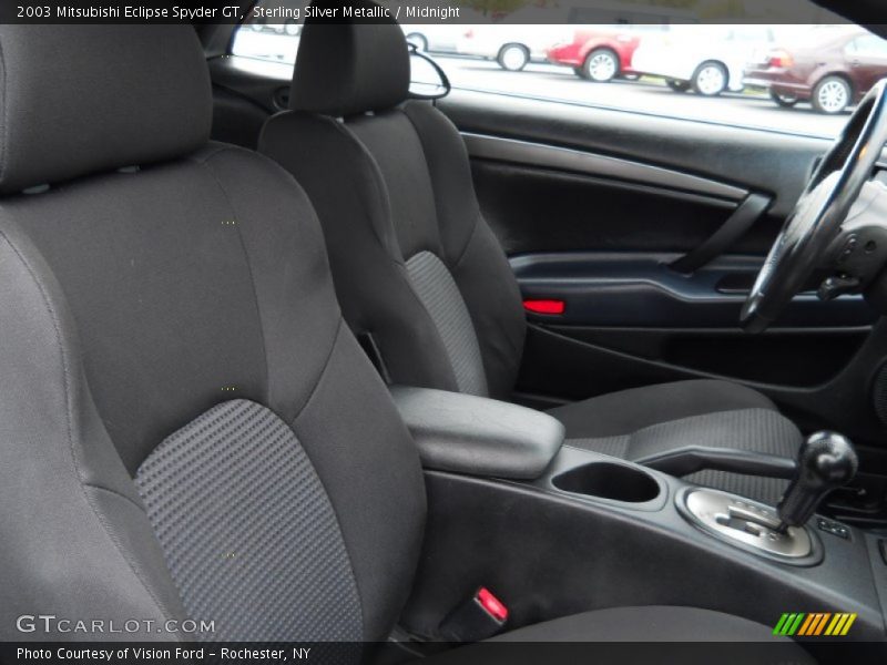 Sterling Silver Metallic / Midnight 2003 Mitsubishi Eclipse Spyder GT