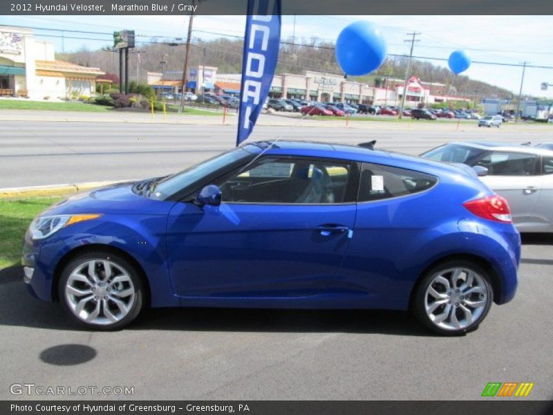  2012 Veloster  Marathon Blue