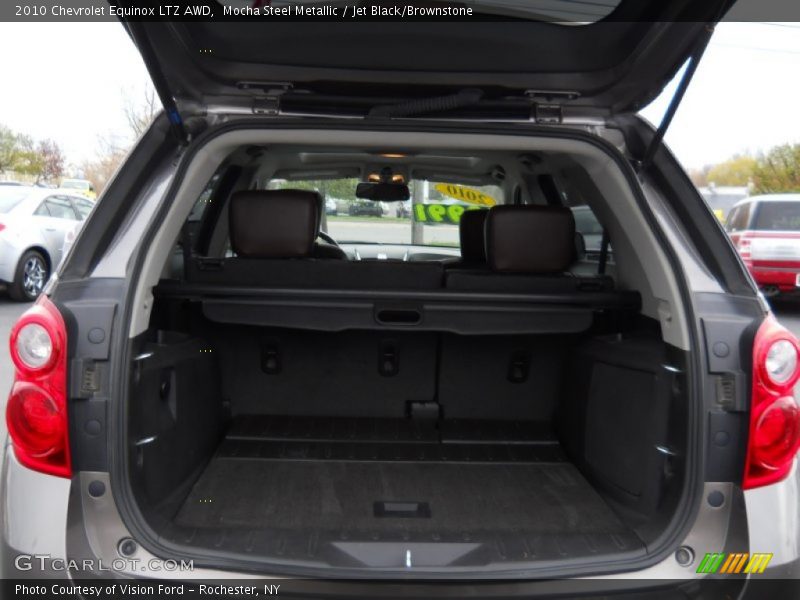 Mocha Steel Metallic / Jet Black/Brownstone 2010 Chevrolet Equinox LTZ AWD