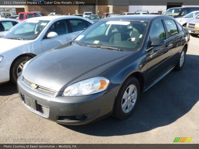 Cyber Gray Metallic / Ebony 2011 Chevrolet Impala LT