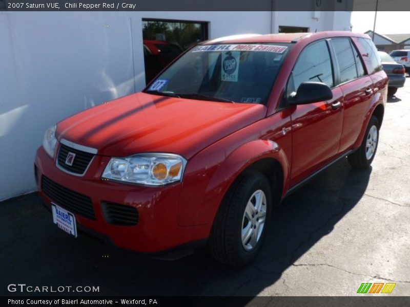 Chili Pepper Red / Gray 2007 Saturn VUE