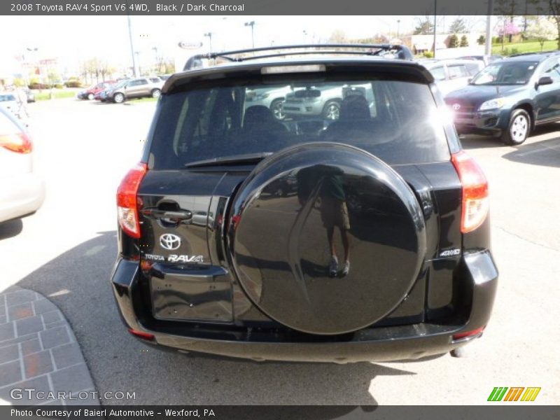 Black / Dark Charcoal 2008 Toyota RAV4 Sport V6 4WD