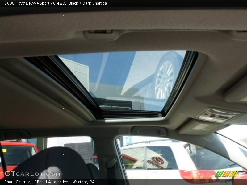 Black / Dark Charcoal 2008 Toyota RAV4 Sport V6 4WD