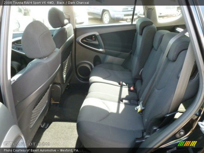 Black / Dark Charcoal 2008 Toyota RAV4 Sport V6 4WD