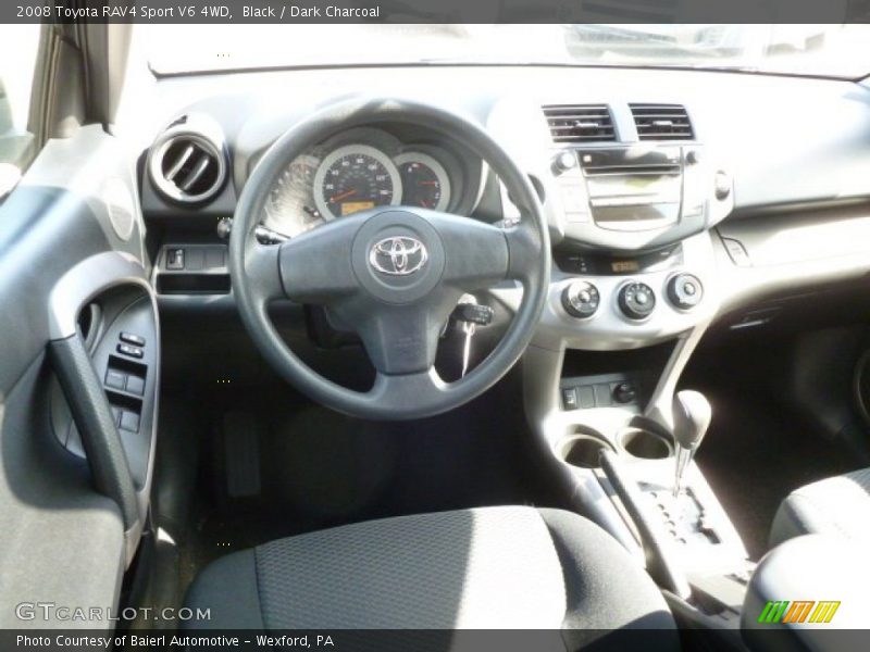 Black / Dark Charcoal 2008 Toyota RAV4 Sport V6 4WD