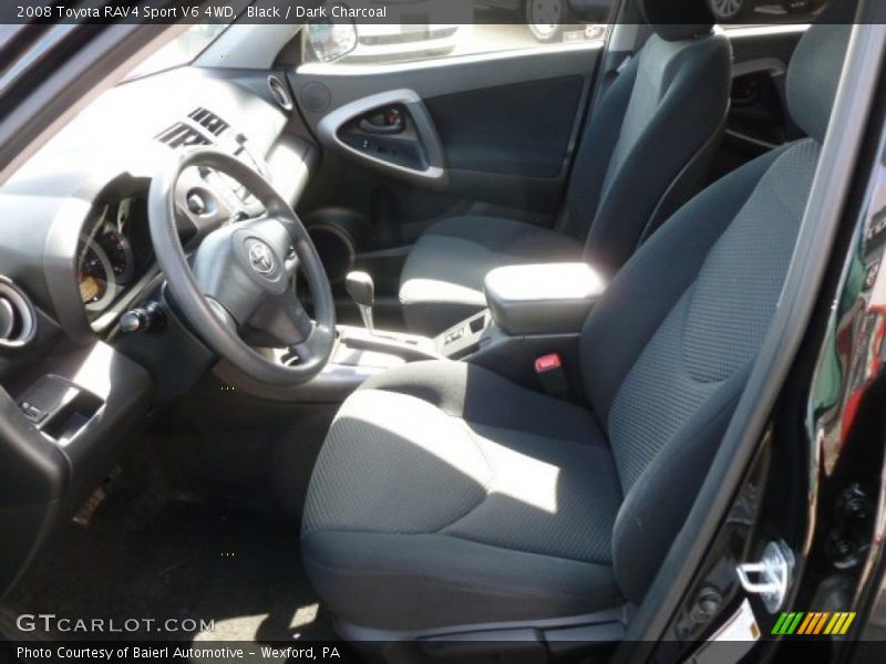 Black / Dark Charcoal 2008 Toyota RAV4 Sport V6 4WD