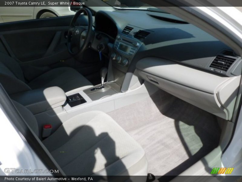Super White / Bisque 2007 Toyota Camry LE