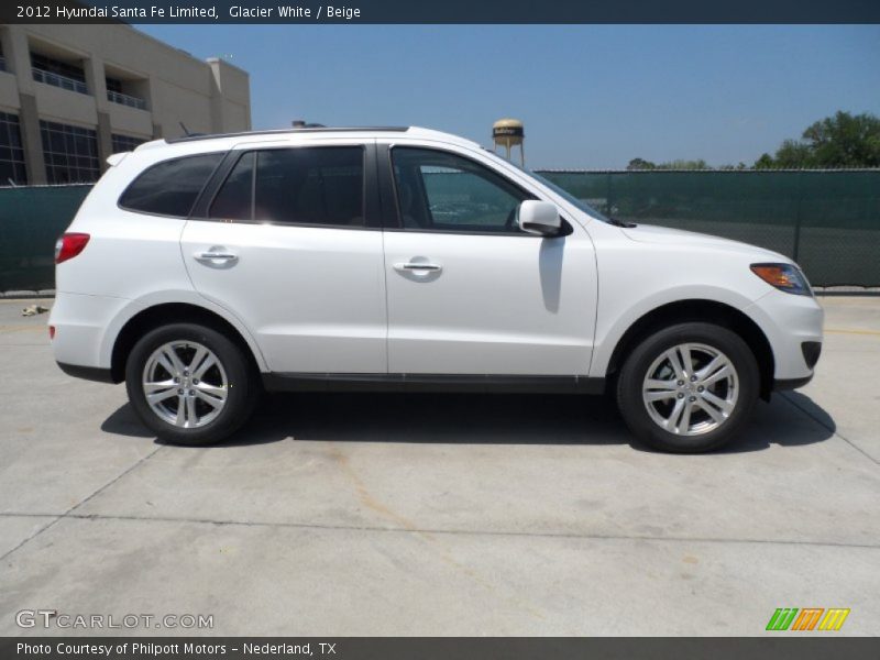  2012 Santa Fe Limited Glacier White