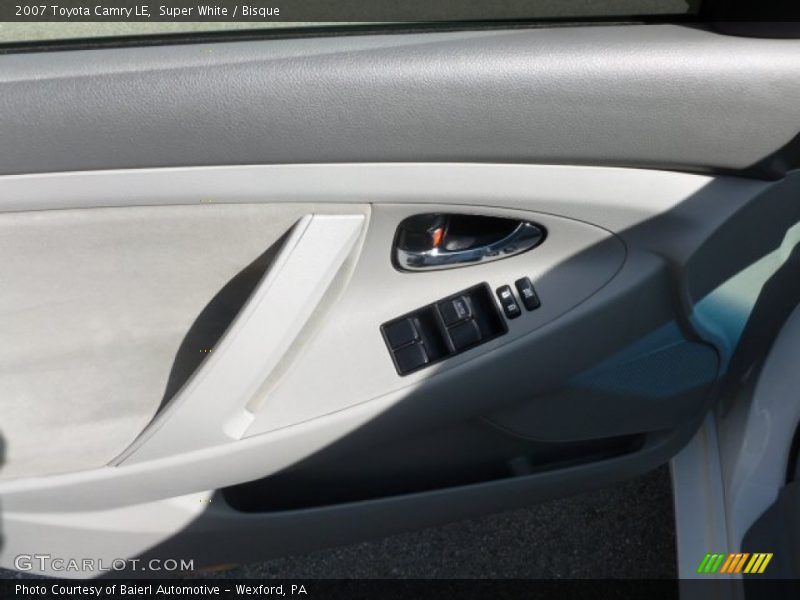 Super White / Bisque 2007 Toyota Camry LE