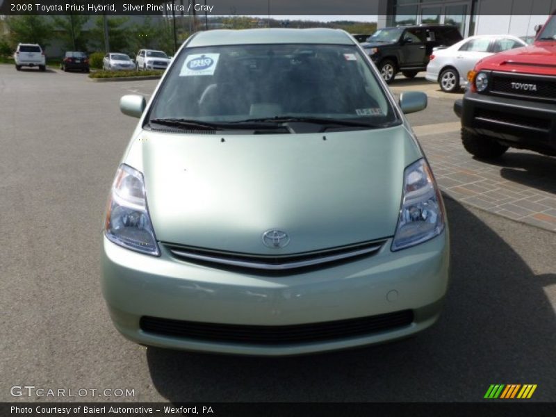 Silver Pine Mica / Gray 2008 Toyota Prius Hybrid