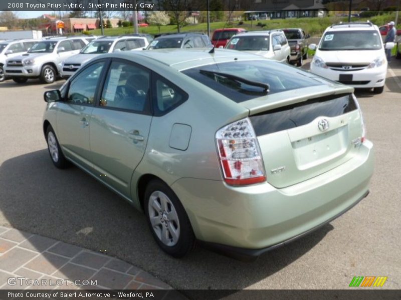 Silver Pine Mica / Gray 2008 Toyota Prius Hybrid