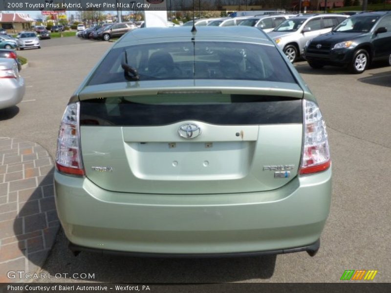 Silver Pine Mica / Gray 2008 Toyota Prius Hybrid