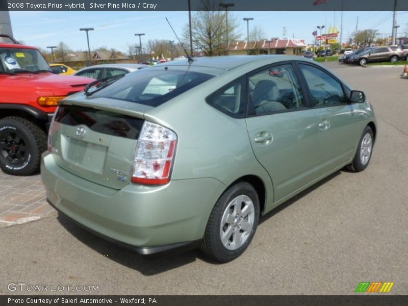 Silver Pine Mica / Gray 2008 Toyota Prius Hybrid