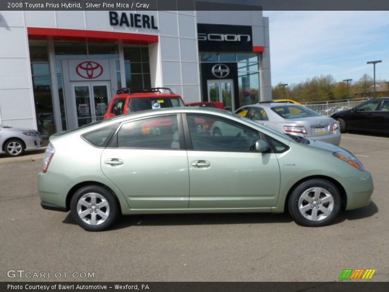 Silver Pine Mica / Gray 2008 Toyota Prius Hybrid