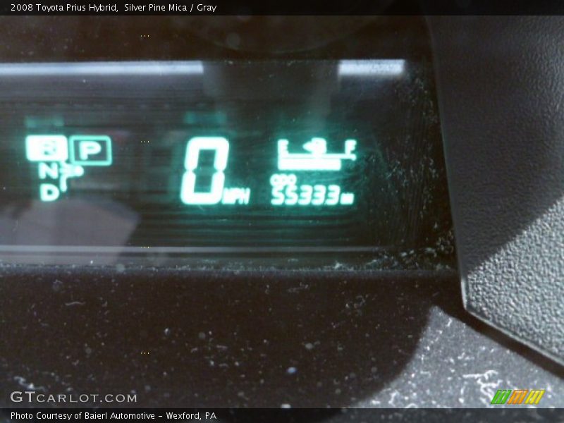 Silver Pine Mica / Gray 2008 Toyota Prius Hybrid