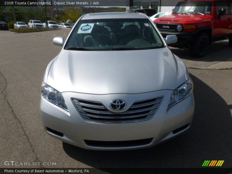 Classic Silver Metallic / Ash 2008 Toyota Camry Hybrid