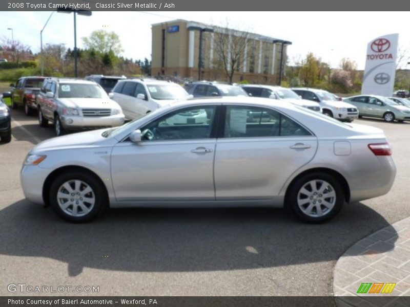 Classic Silver Metallic / Ash 2008 Toyota Camry Hybrid