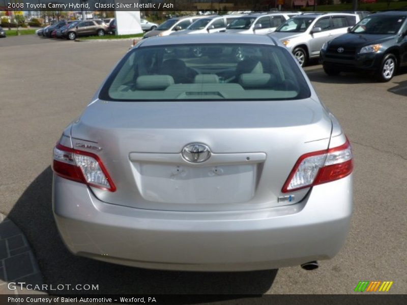 Classic Silver Metallic / Ash 2008 Toyota Camry Hybrid