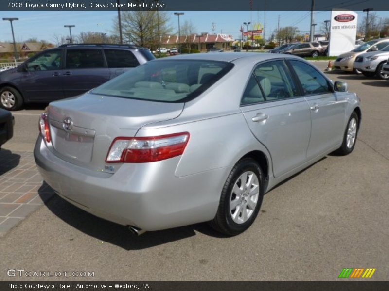 Classic Silver Metallic / Ash 2008 Toyota Camry Hybrid