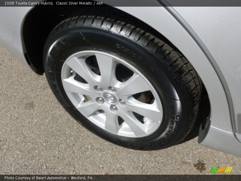 Classic Silver Metallic / Ash 2008 Toyota Camry Hybrid
