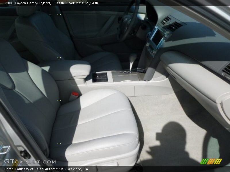 Classic Silver Metallic / Ash 2008 Toyota Camry Hybrid