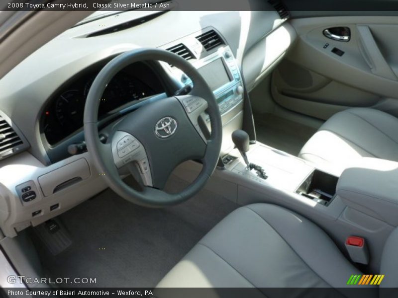 Classic Silver Metallic / Ash 2008 Toyota Camry Hybrid